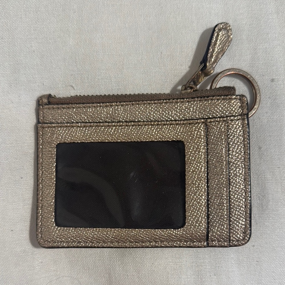 Coach Gold Key & Card Holder - Picture 2 of 3